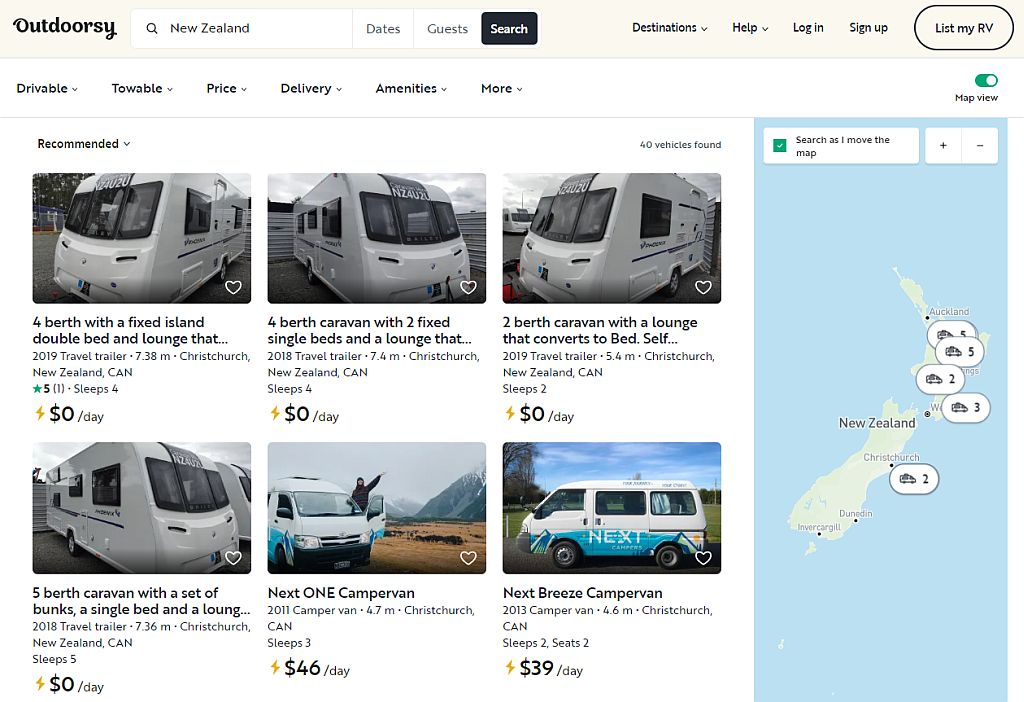 10 Best Campervan & Motorhome/RV Rentals New Zealand